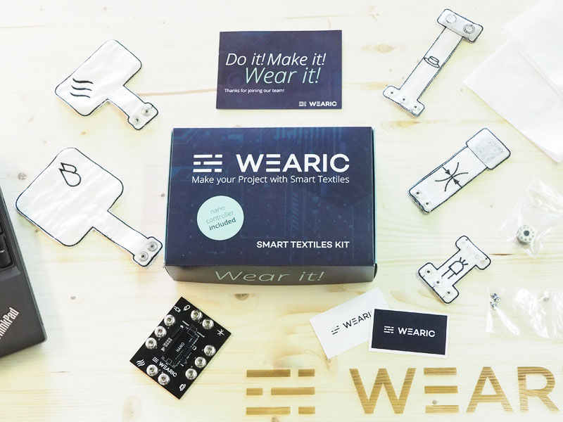 Wearic Smart Textiles Kit