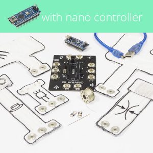 Smart Textiles Kit incl nano controller - wearic